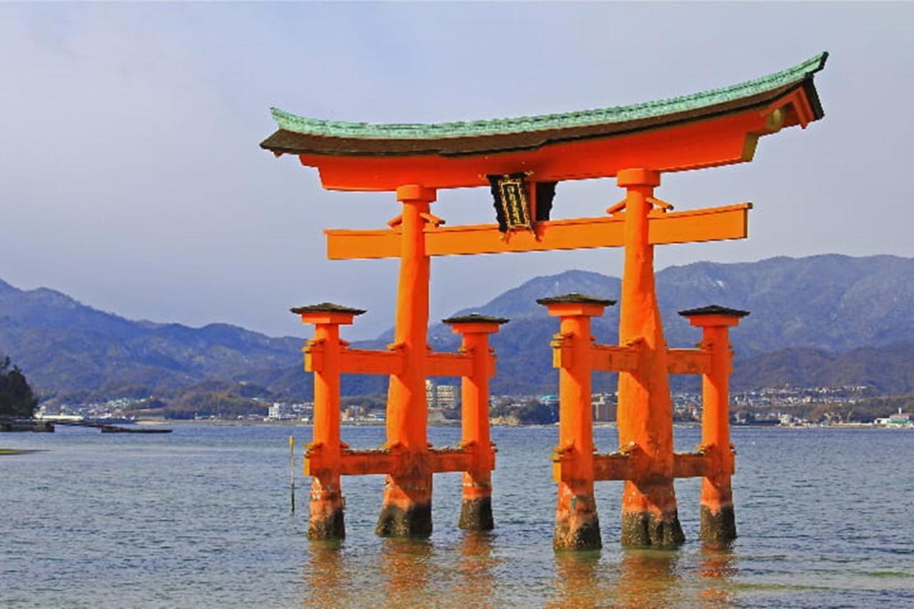 Hotel Miyajima Shiro Hatsukaichi Exterior foto