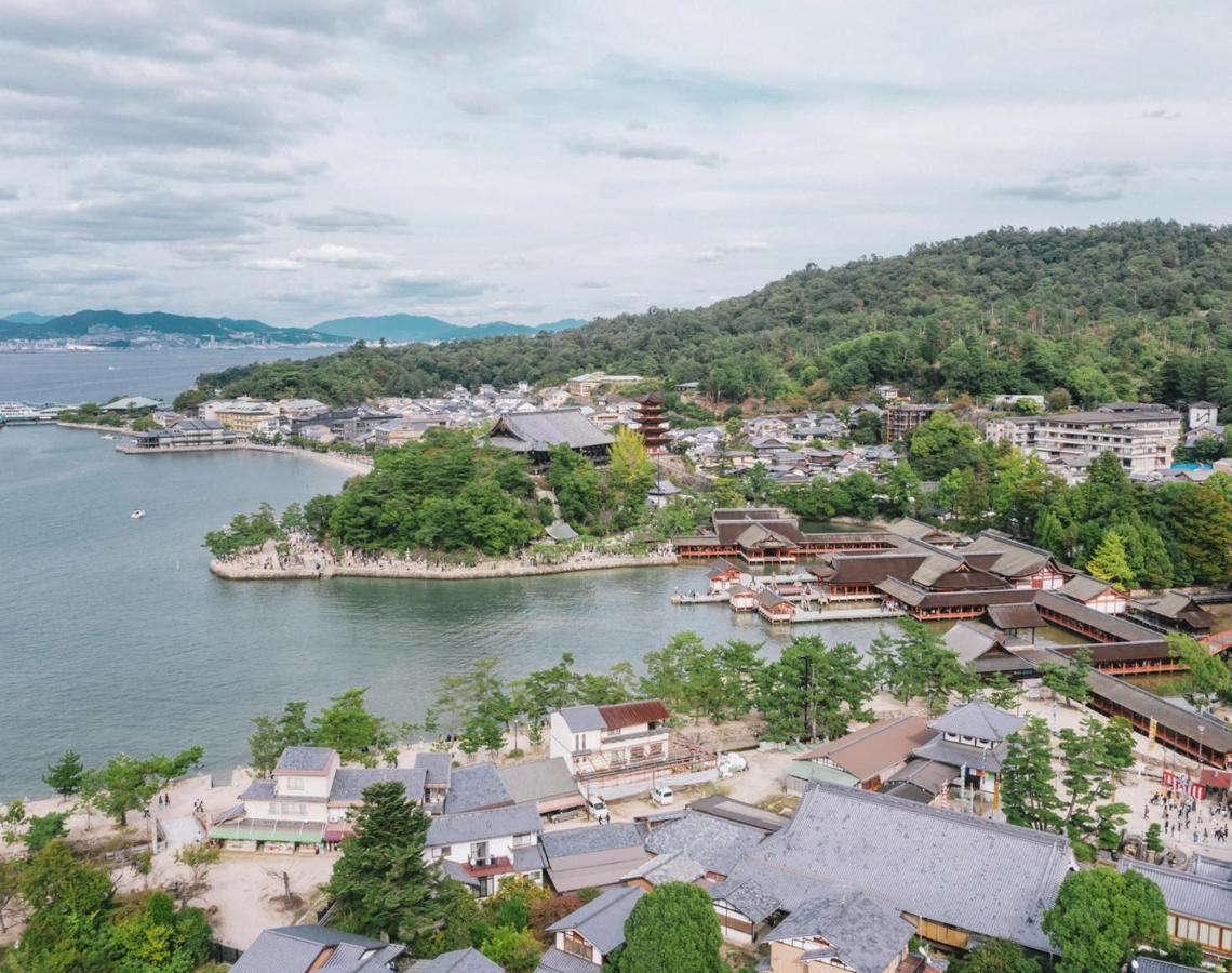Hotel Miyajima Shiro Hatsukaichi Exterior foto