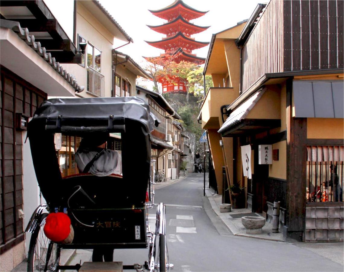 Hotel Miyajima Shiro Hatsukaichi Exterior foto
